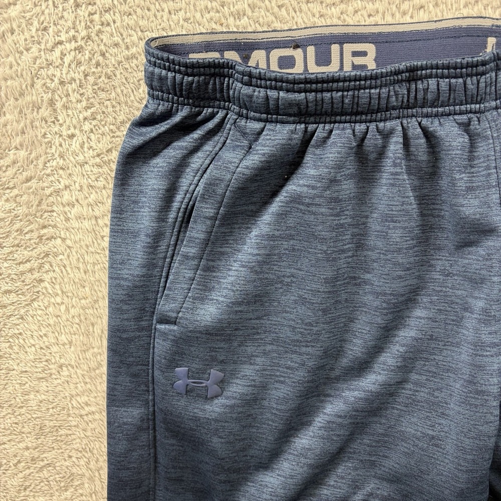 Under Armour Jogger Sweat Pants Mens XXL Blue Dazzle Loose Fit Cold Gear - Picture 7 of 11